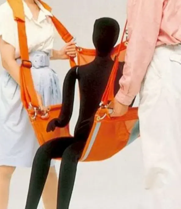 ハンディ担架の使用例